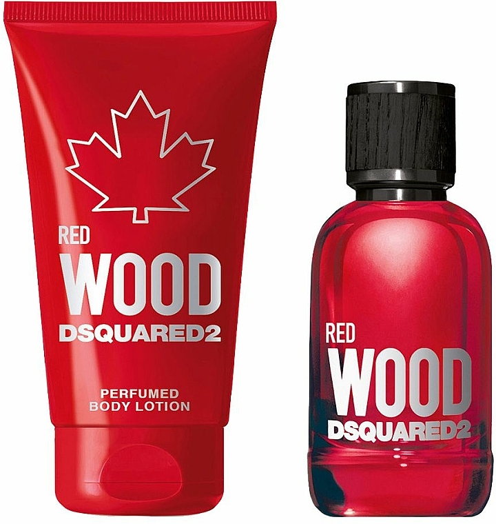 Dsquared2 Red Wood Pour Femme - Zestaw (edt/100ml + b/lot/150ml) — Zdjęcie N4