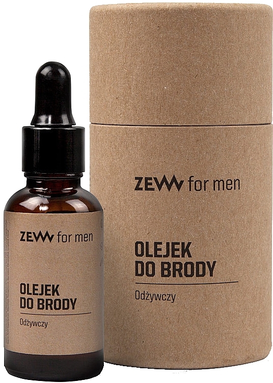 Odżywczy olejek do brody - Zew For Men — Zdjęcie N1