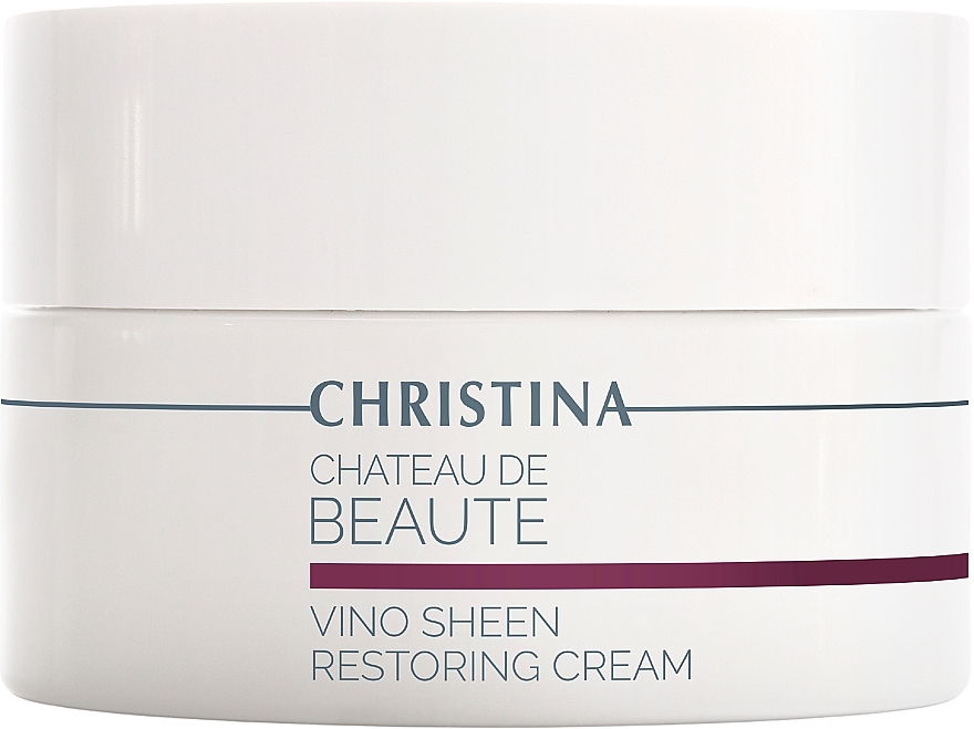 Krem odbudowujący z ekstraktem z winorośli - Christina Château de Beauté Vino Sheen Restoring Cream — Zdjęcie N1