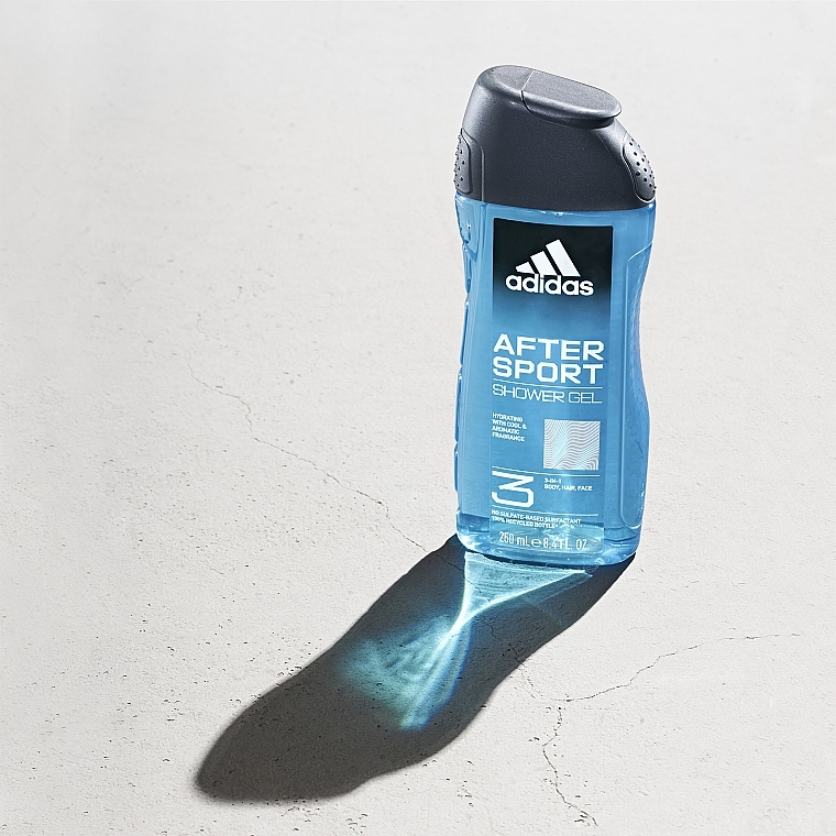 Żel pod prysznic - Adidas 3in1 After Sport Hair & Body Shower — Zdjęcie N4