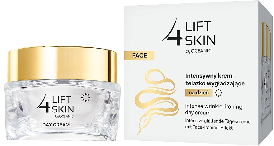 Intensywny krem-żelazko wygładzające do twarzy na dzień - Lift4Skin Intense Wrinkle-Ironing Day Cream