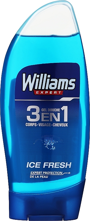 Żel pod prysznic 3 w 1 dla mężczyzn - Williams Expert Ice Fresh Shower Gel — Zdjęcie N1