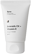 Olejek hydrofilowy do twarzy - Sane Avocado Oil + Vitamin E + F Oleogel Cleanser — Zdjęcie N1