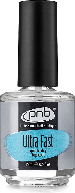 Szybko schnący top coat - PNB Ultra Fast Quick-Dry Top Coat