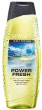 Żel do mycia ciała i włosów 2 w 1 dla mężczyzn - Avon Senses Power Fresh 2-in-1 For Men — Zdjęcie N1