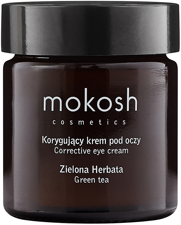 Korygujący krem pod oczy Zielona herbata - Mokosh Cosmetics Green Tea Eye Cream