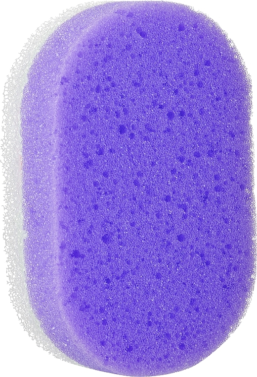 Gąbka do ciała, fioletowa - Grosik Camellia Bath Sponge — Zdjęcie N1