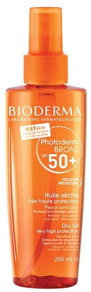 Suchy olejek ochronny - Bioderma Photoderm Bronz Dry Oil SPF 50+ — Zdjęcie N1