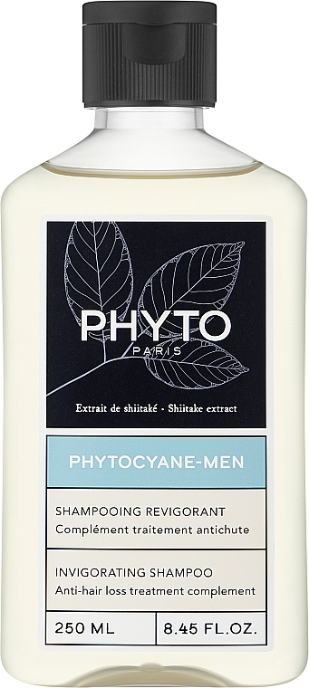 Szampon odbudowujący do włosów dla mężczyzn - Phyto Phytocyane Men Invigorating Shampoo 