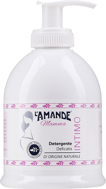 Delikatny płyn do higieny intymnej - L'Amande Mamma Mallow Bio Intimate Wash — Zdjęcie N1