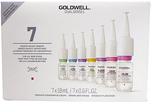 Zestaw - Goldwell Dualsenses Mix Intensive Serum (h/serum/18mlx7) — Zdjęcie N1