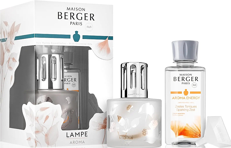 Maison Berger Aroma Energy - Lampa Berger z wypełnieniem (lamp + refill 250 ml) — Zdjęcie N1
