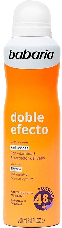 Dezodorant w sprayu Podwójny efekt - Babaria Double Effect — Zdjęcie N1