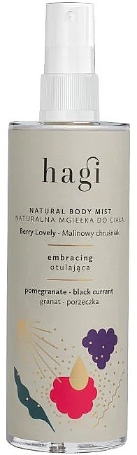 Naturalna mgiełka do ciała - Hagi Natural Body Mist Berry Lovely — Zdjęcie N1