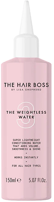 Odżywka do włosów w płynie - The Hair Boss The Weightless Water — Zdjęcie N1