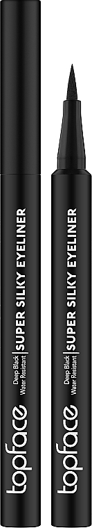 Eyeliner w pisaku - Topface Super Silky Eyeliner — Zdjęcie N1