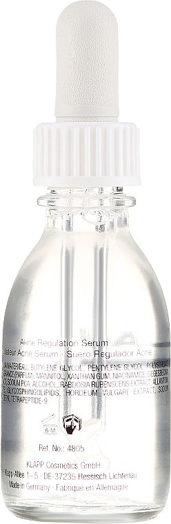 Serum do regulacji trądziku - Klapp Alternative Medical Acne Regulation Serum — Zdjęcie N2