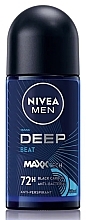 Kup Dezodorant w kulce dla mężczyzn - NIVEA MEN Deep Black Carbon Beat Anti-Perspirant Roll-On