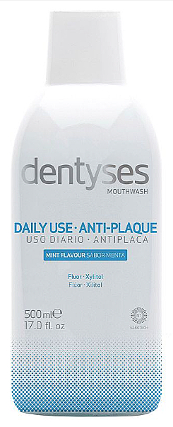 Płyn do płukania jamy ustnej o smaku miętowym - SesDerma Laboratories Dentyses Anticavity Mint Flavour — Zdjęcie N1