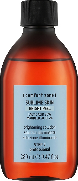 Rozjaśniający peeling do twarzy - Comfort Zone Sublime Skin Bright Peel — Zdjęcie N1