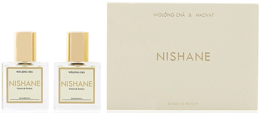Nishane Hacivat & Wulong Cha - Zestaw (perfum/2*15ml)