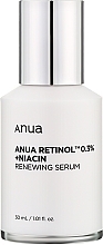 Odnawiające serum z niacyną - Anua Nano Retinol 0.3% + Niacin Renewing Serum — Zdjęcie N1