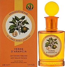 Monotheme Fine Fragrances Venezia Verde D'Arancia - Woda toaletowa  — Zdjęcie N2
