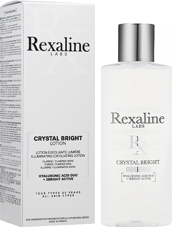 Złuszczający balsam do twarzy - Rexaline Crystal Bright Lotion — Zdjęcie N2