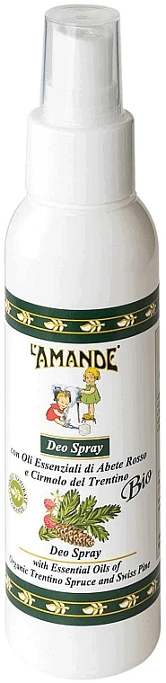 Dezodorant w sprayu Świerk i sosna trydencka - L'Amande Regionali Abete Rosso E Cirmolo Del Trentino Deo Spray — Zdjęcie N2