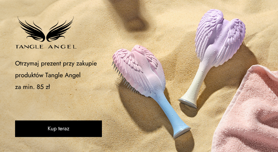 Kupując produkty Tangle Angel za min. 85 zł, otrzymasz w prezencie szczotkę z brelokiem dla dzieci w kolorze fuksji.