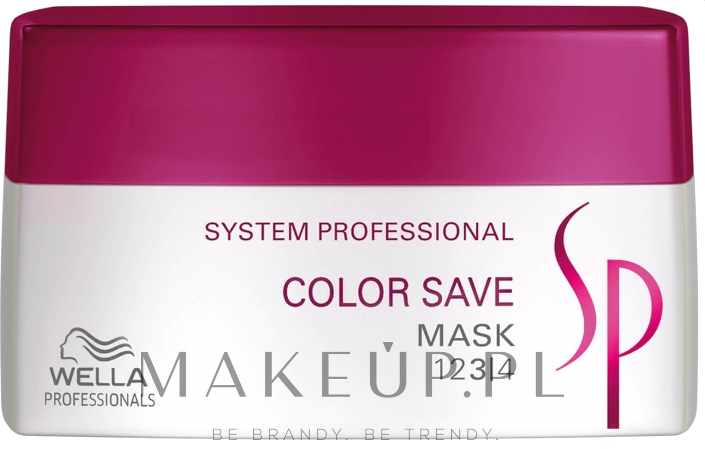 Maska do włosów farbowanych - Wella SP Color Save Mask — Zdjęcie 200 ml