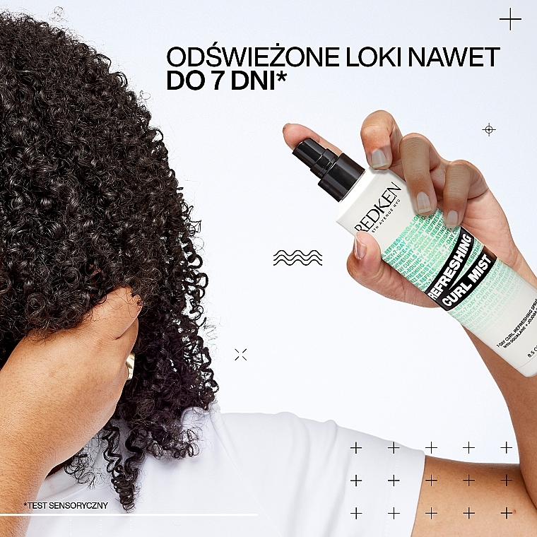 Odświeżający spray do włosów kręconych - Redken Refreshing Curl Mist — Zdjęcie N3