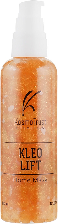 Złota maseczka liftingująca - KosmoTrust Cosmetics Kleo Lift Home Mask — Zdjęcie N1