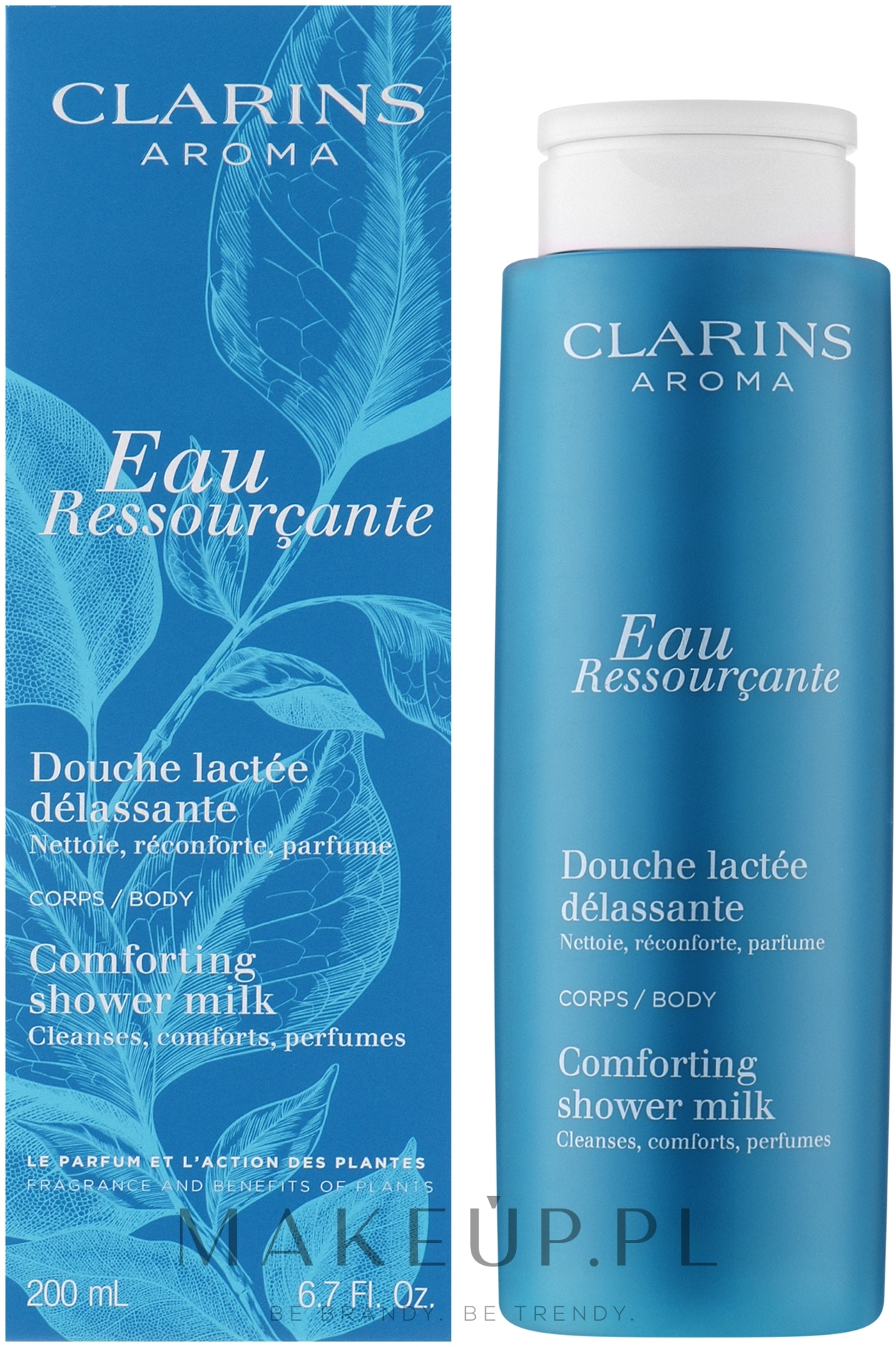 Clarins Aroma Eau Ressourcante - Perfumowane mleczko pod prysznic — Zdjęcie 200 ml