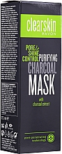 Oczyszczająca maska do twarzy z węglem aktywnym - Avon Clearskin Pore & Shine Control Purifying Charcoal Mask  — Zdjęcie N2