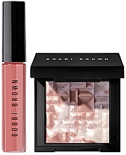 Zestaw - Bobbi Brown Glide And Glow Lip & Cheek Set (high/powder/3g + lip/gloss/6ml) — Zdjęcie N2