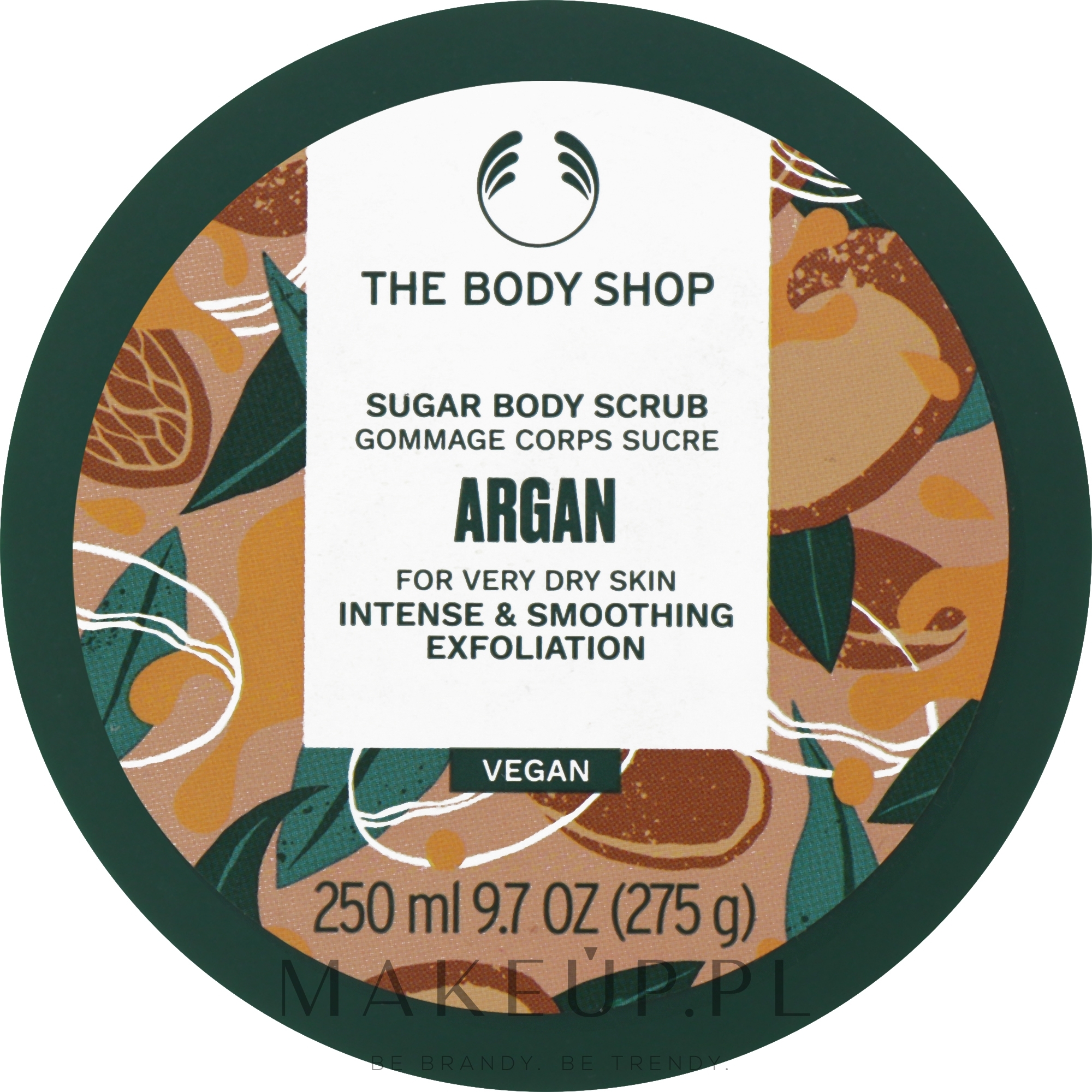 Arganowy peeling do ciała - The Body Shop Argan Body Scrub — Zdjęcie 250 ml