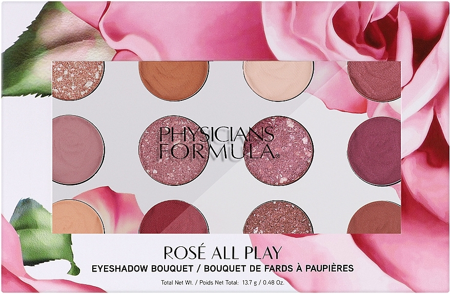 Paletka cieni do powiek - Physicians Formula Rosé All Play Eyeshadow Bouquet — Zdjęcie N2