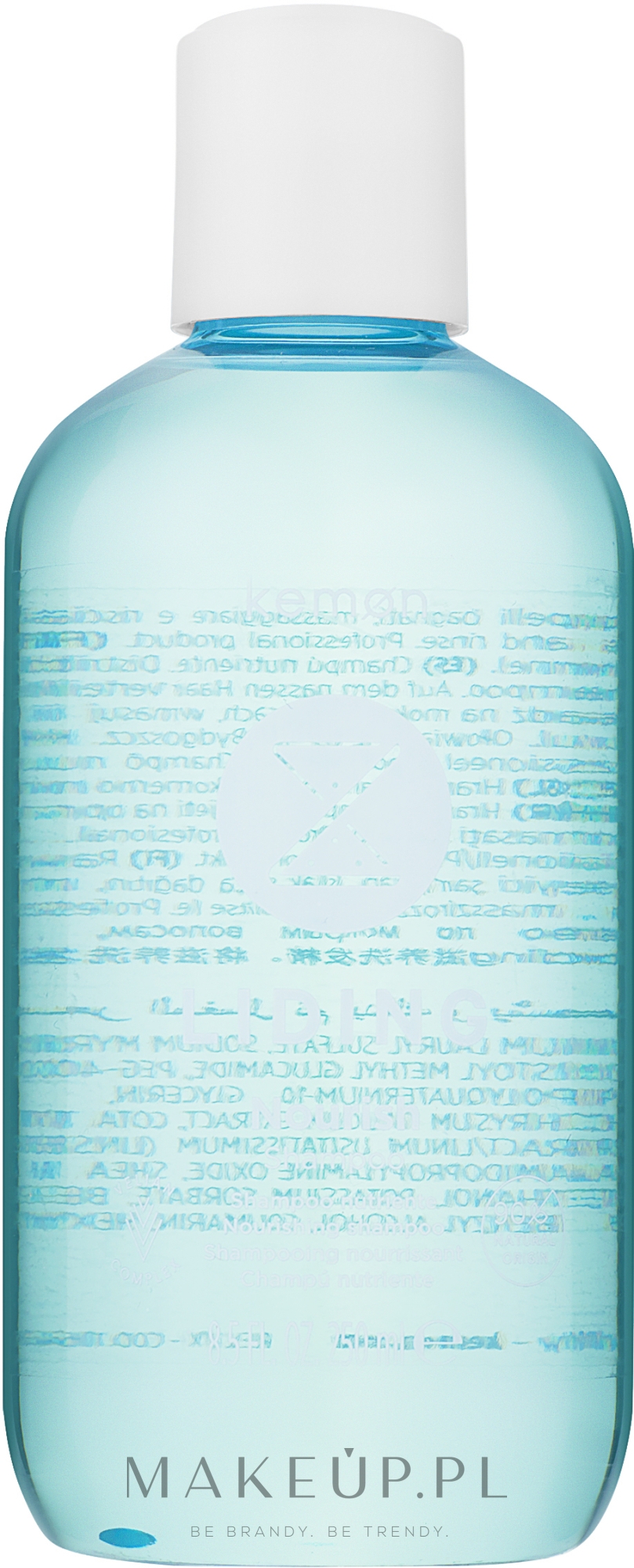 Odżywczy szampon do włosów - Kemon Liding Care Nourish Shampoo — Zdjęcie 250 ml
