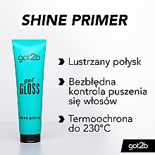 Baza nadająca połysk włosom - Got2b Got Gloss Hair Shine Primer — Zdjęcie N3