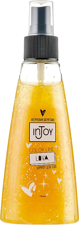 Rozświetlacz do ciała z olejem kokosowym - inJoy Color Line Lova Body Shimmer — Zdjęcie N1