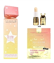 Zestaw - Inuwet My Golden Skincare Cracker (lip/balm/3.5g + f/mask/30ml) — Zdjęcie N1