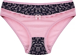 Bawełniane majtki damskie BDM401-049, różowe - Moraj — Zdjęcie N1