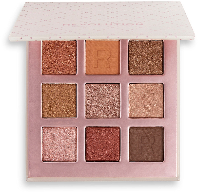 Paleta cieni do powiek - Makeup Revolution Soft Glamour Mini Eyeshadow Palette Dream Glow — Zdjęcie N1