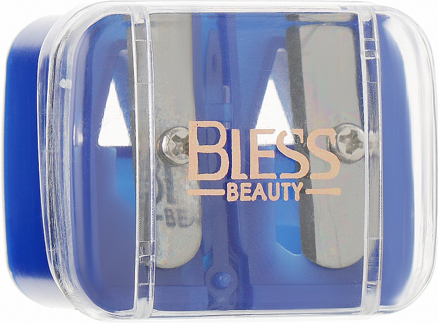 Kosmetyczna temperówka do kredek, niebieska - Bless Beauty — Zdjęcie N2