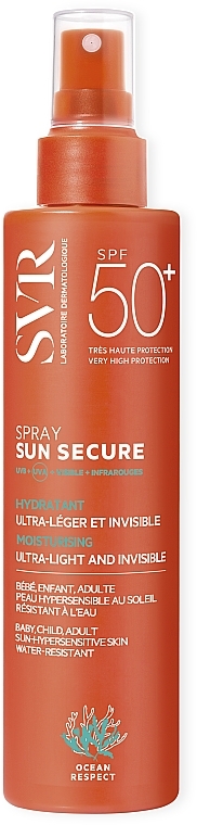 Balsam w sprayu do opalania SPF 50+ - SVR Sun Secure Biodegradable Spf50