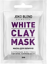 Kup PRZECENA! Maseczka do twarzy z białej glinki - Joko Blend White Clay Mask *