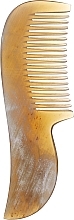 Grzebień do brody, 8 cm - Golddachs Handcrafted Horn Beard Comb — Zdjęcie N1