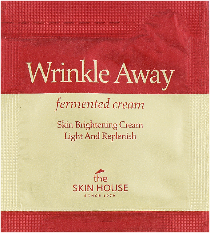 Przeciwzmarszczkowy sfermentowany krem do twarzy - The Skin House Wrinkle Away Fermented Cream (próbka) — Zdjęcie N1