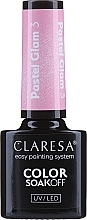 Żelowy lakier do paznokci - Claresa Pastel Glam Color Soak Off UV/LED — Zdjęcie N1